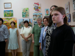 В Топкинском историческом музее состоялось открытие выставки «Отец Героя».
